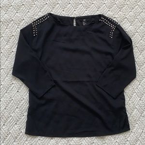 H&M rhinestone top